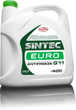 6106b44d-430f-11e4-bc9f-001e673659ad Охлаждающая жидкость Antifreeze G11 SINTEC EURO (зеленый) -40С