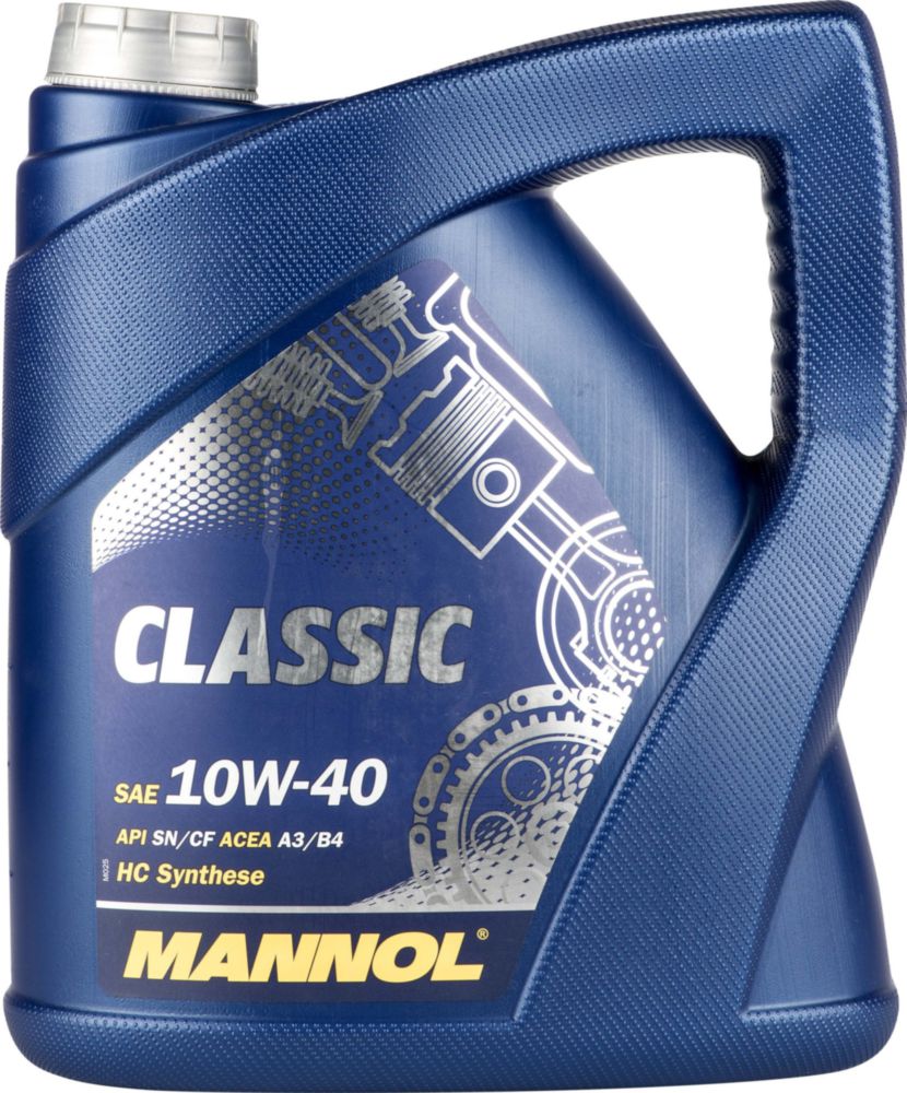 60288fb5-a91a-11e9-9770-001e6749672c Масло моторное Mannol Classic SAE 10w-40 SM SN CF п с. (4л)