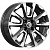 Диск колеса КиК для а/м Kia Rio "КС1026" 6,5x16 4*100 ET46 D54,1 алмаз черный